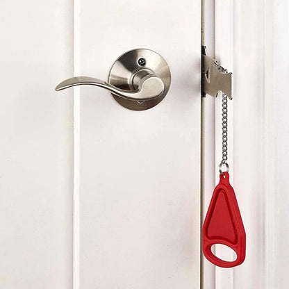Portable Door Lock for Travel Safety Latch Metal Lock Home Room Hotel Accommodation Door anti Theft Security Lock