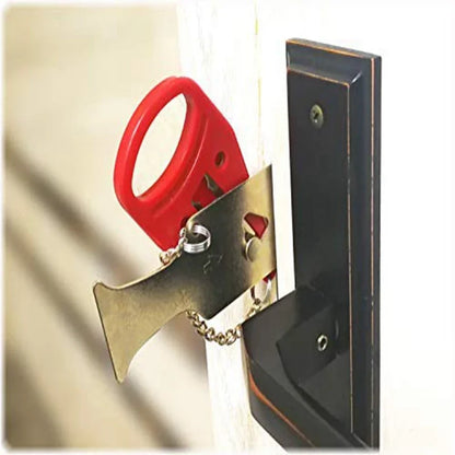 Portable Door Lock for Travel Safety Latch Metal Lock Home Room Hotel Accommodation Door anti Theft Security Lock